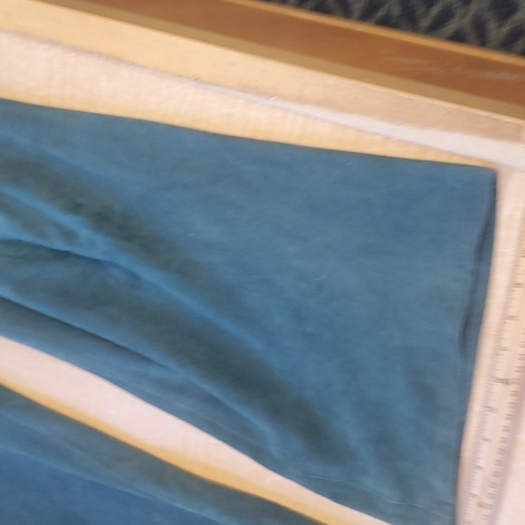 Mario Valentino women's Blue leather pants size S / 6 EU - Picture 3 of 9